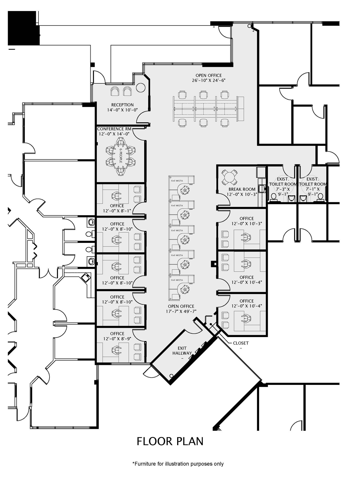 902 Clint Moore Rd, Boca Raton, FL for lease Floor Plan- Image 1 of 1