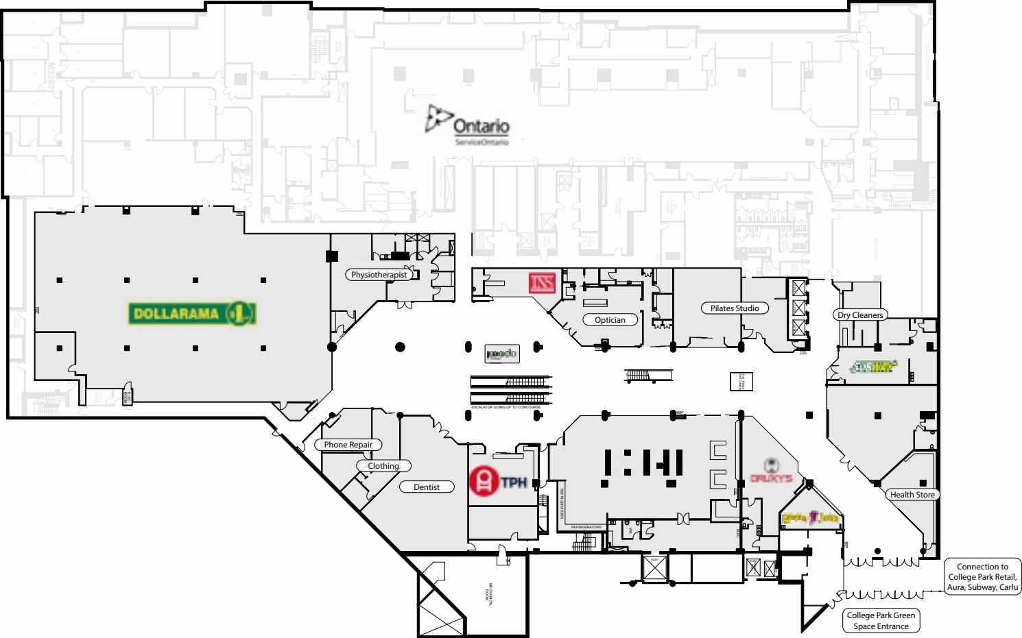 777 Bay St, Toronto, ON for lease Floor Plan- Image 1 of 5