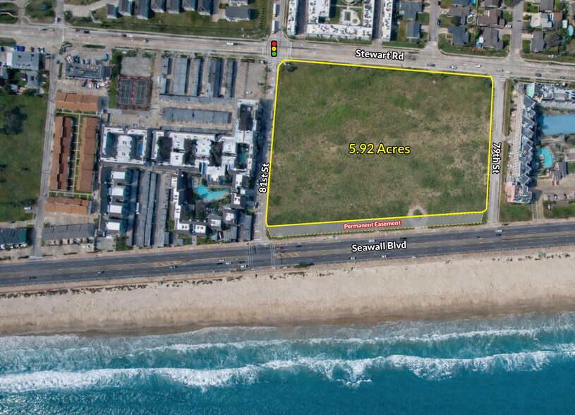 8008 Seawall Blvd, Galveston, TX à vendre - Photo du bâtiment - Image 2 de 4
