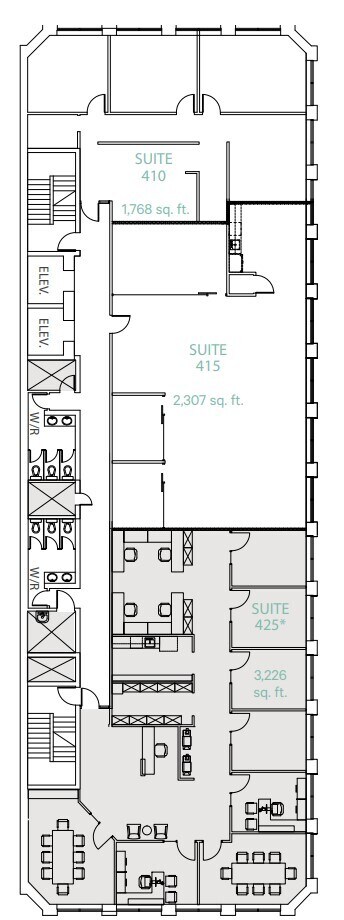 10115 100A St NW, Edmonton, AB à louer Plan d’étage- Image 1 de 1