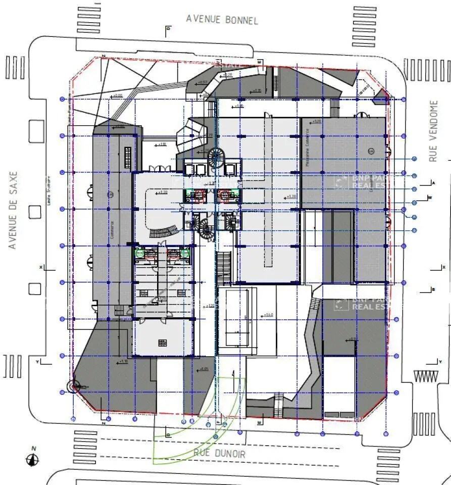 Bureau dans Lyon à louer Plan d’étage- Image 1 de 1