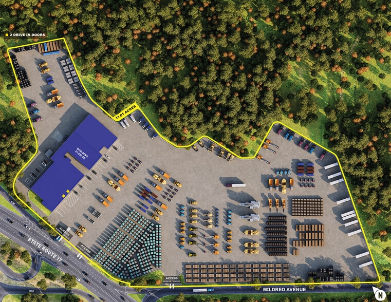 S-120 Route 17, Paramus, NJ for lease - Site Plan - Image 1 of 1