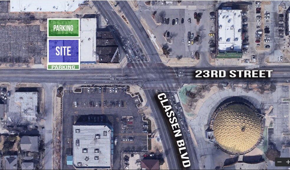 1215-1219 NW 23rd St, Oklahoma City, OK for lease - Aerial - Image 3 of 16