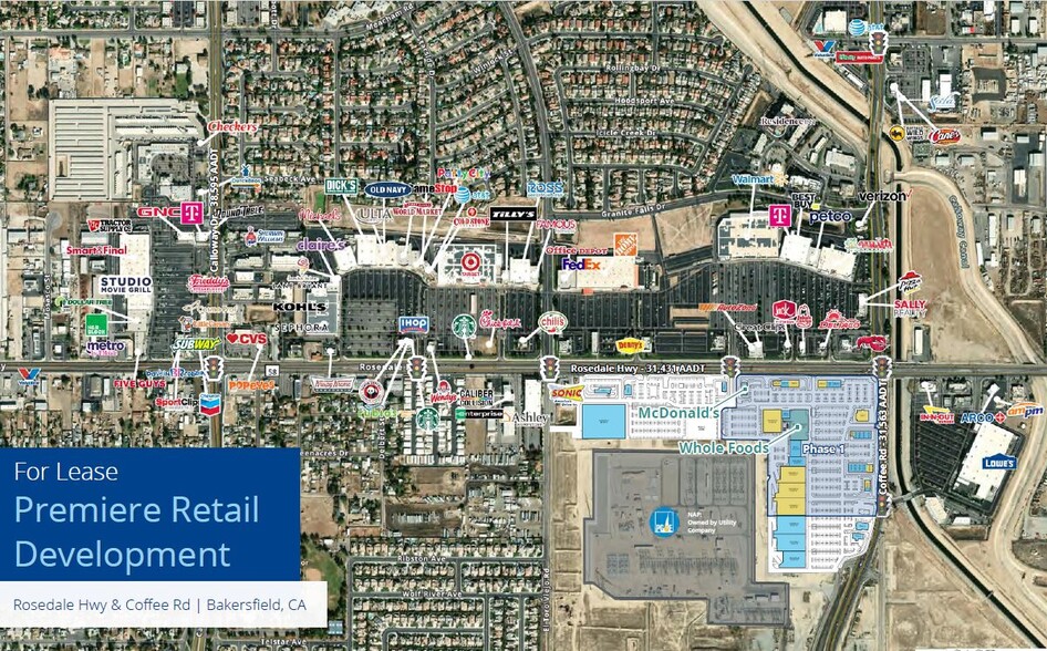 Rosedale Hwy, Bakersfield, CA for lease - Building Photo - Image 1 of 1