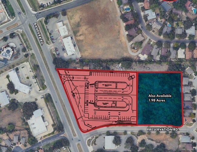 Plus de détails pour 8682 Bandera Rd, San Antonio, TX - Terrain à vendre
