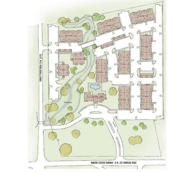 4098 Raymond Stotzer Pky, College Station, TX à vendre - Plan de site - Image 3 de 4