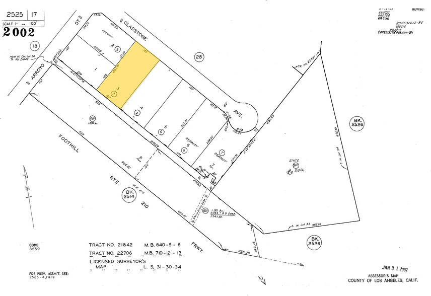 12349 Gladstone Ave, Sylmar, CA à louer - Plan cadastral - Image 2 de 2