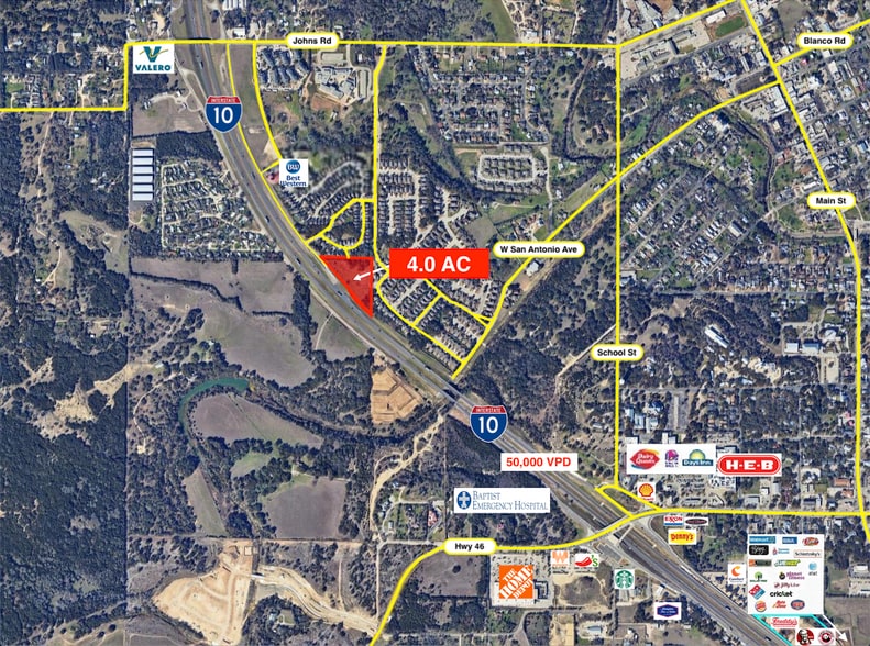 36432 IH 10 W, Boerne, TX for sale - Aerial - Image 2 of 6