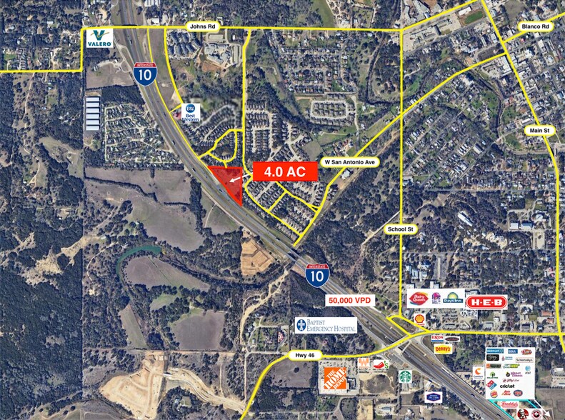 36432 IH 10 W, Boerne, TX à vendre - Aérien - Image 2 de 6
