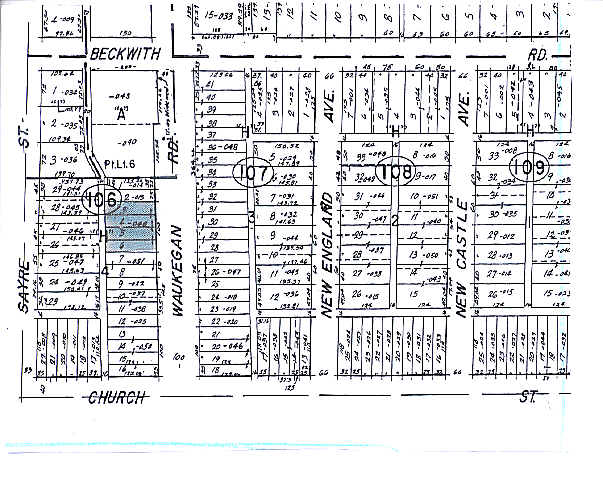 9224 N Waukegan Rd, Morton Grove, IL à vendre - Plan cadastral - Image 2 de 8