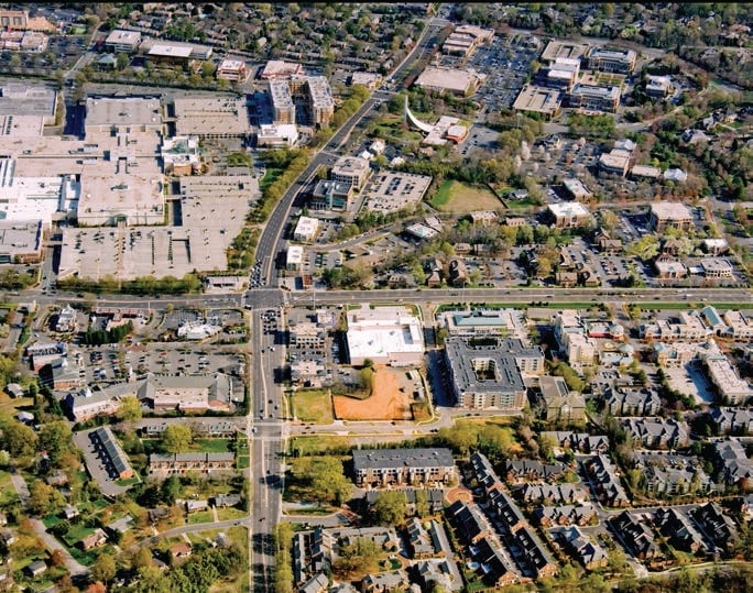 4777 Sharon Rd, Charlotte, NC for lease - Aerial - Image 2 of 9