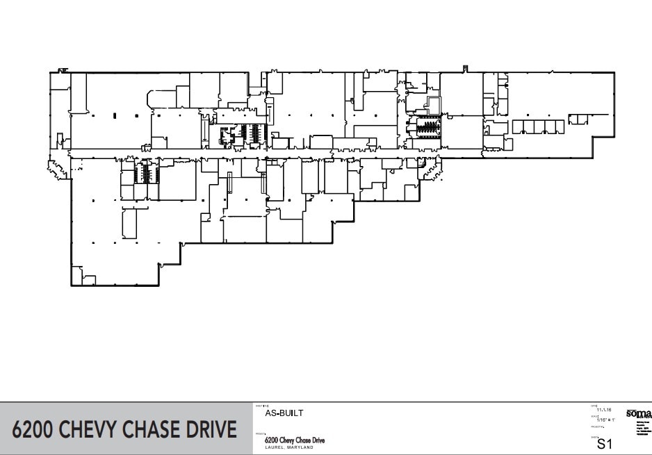 6200 Chevy Chase Dr, Laurel, MD for lease Floor Plan- Image 1 of 1