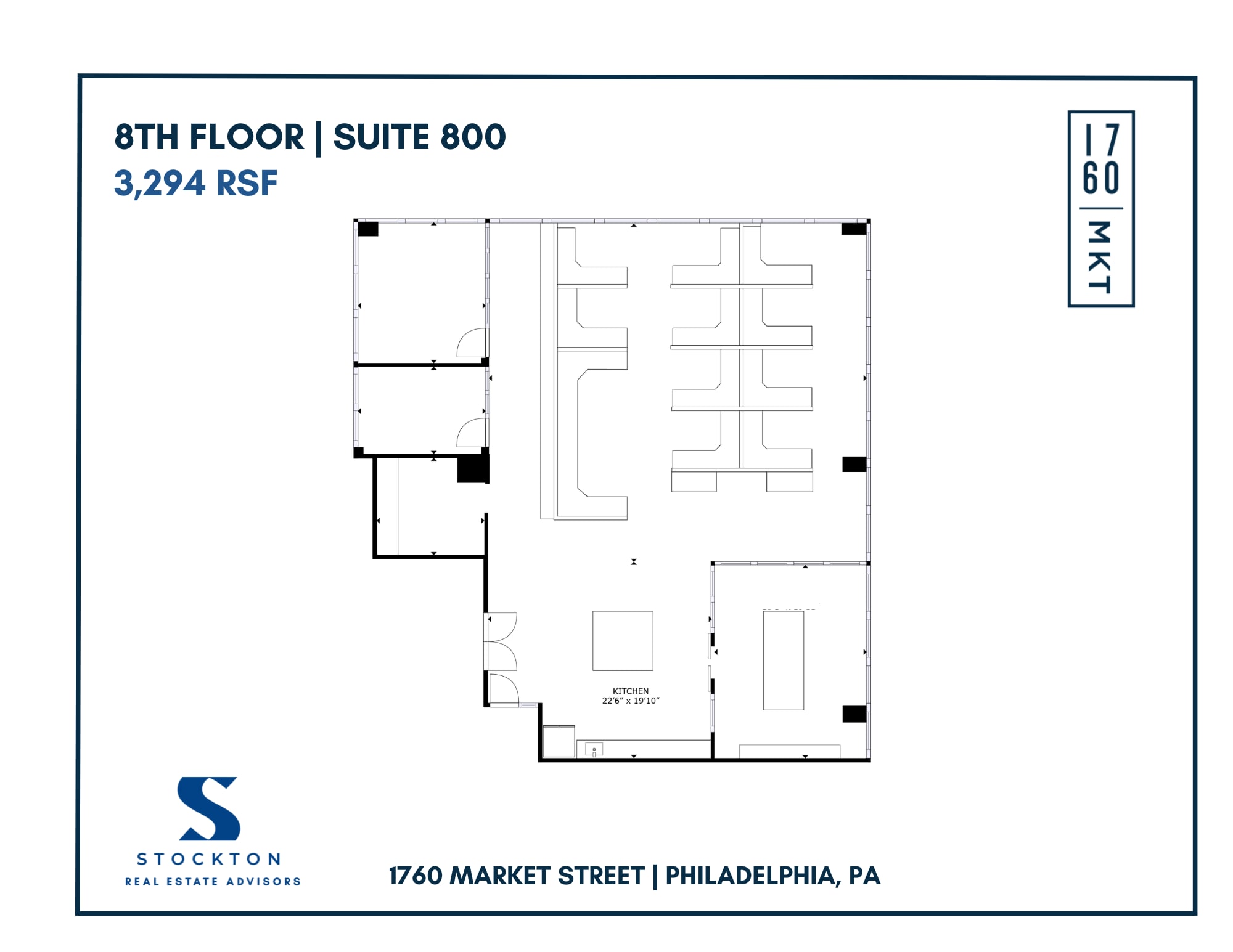 1760 Market St, Philadelphia, PA for lease Floor Plan- Image 1 of 1