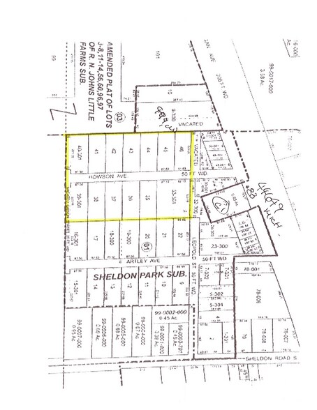 6.25 AC Michigan Ave, Canton Township, MI à vendre - Photo du bâtiment - Image 2 de 2