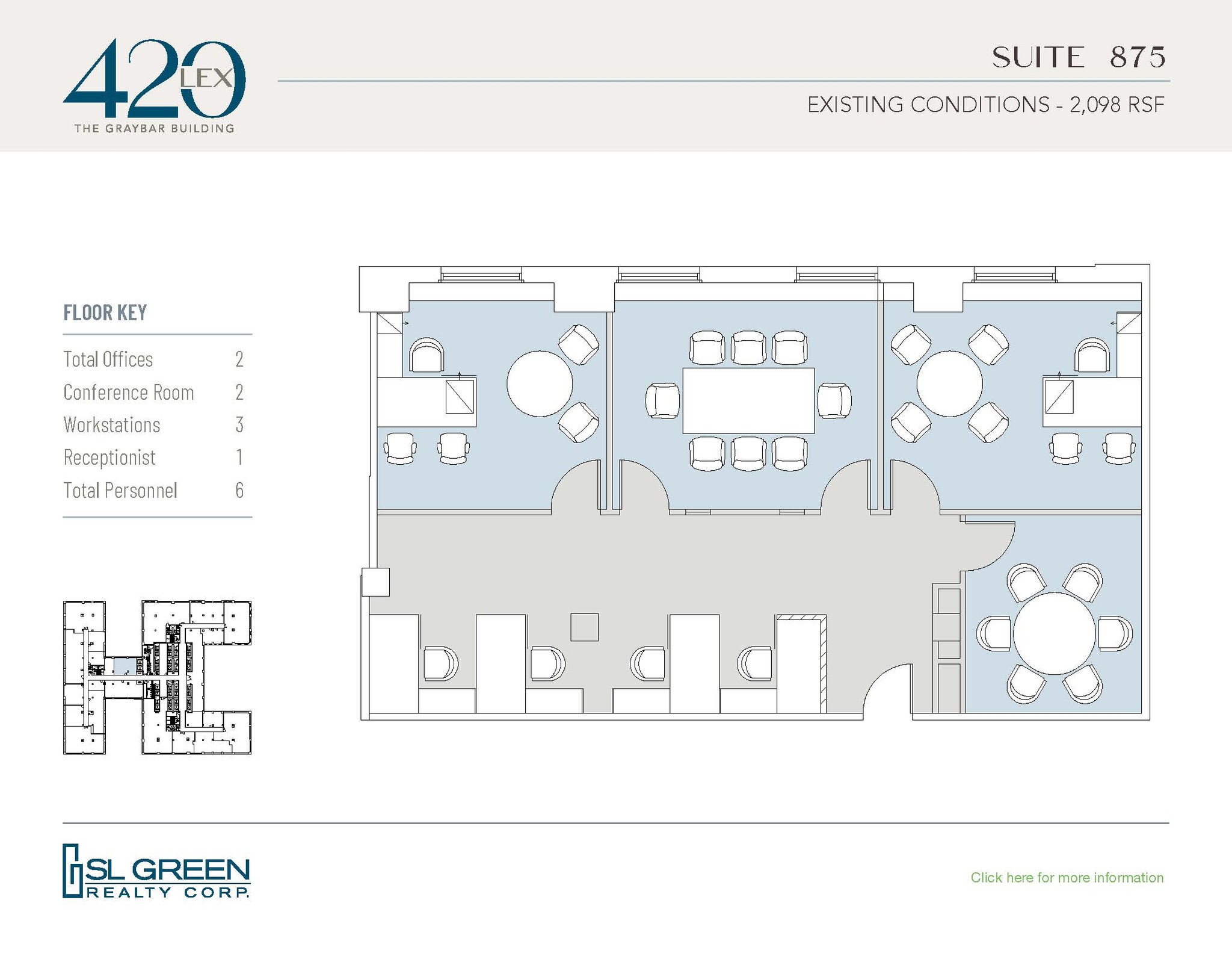 420 Lexington Ave, New York, NY à louer Plan d’étage- Image 1 de 1