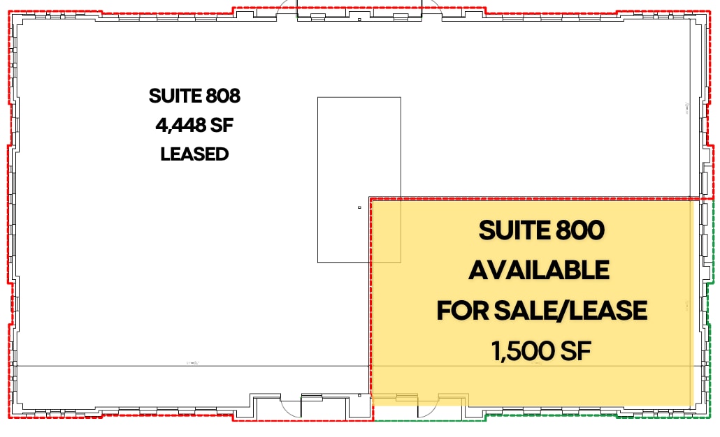 2156 N Lake Forest Dr, McKinney, TX 75071 - Unité 800 -  - Plan d’étage - Image 1 of 1