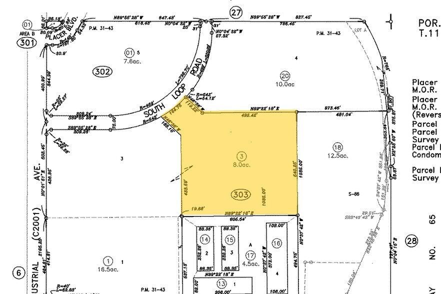 S Loop Rd, Rocklin, CA à vendre - Plan cadastral - Image 3 de 3