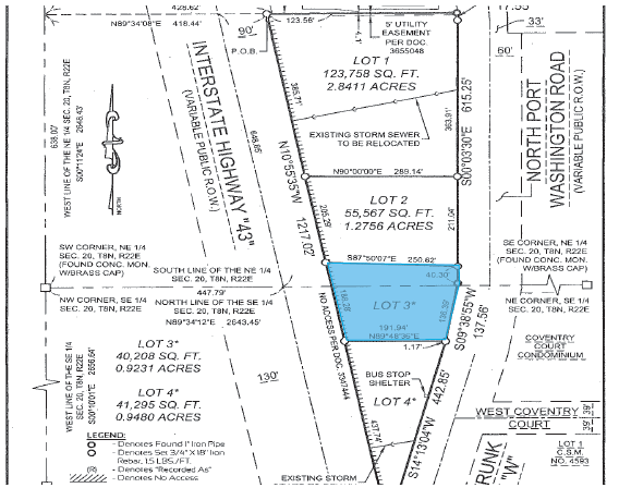 Port Washington/I-43 & Greentree Rd, Milwaukee, WI for sale - Building Photo - Image 3 of 3