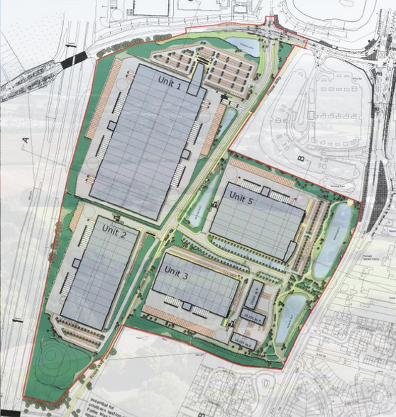 The Enderby Logistics Hub, Enderby for sale - Site Plan - Image 2 of 2