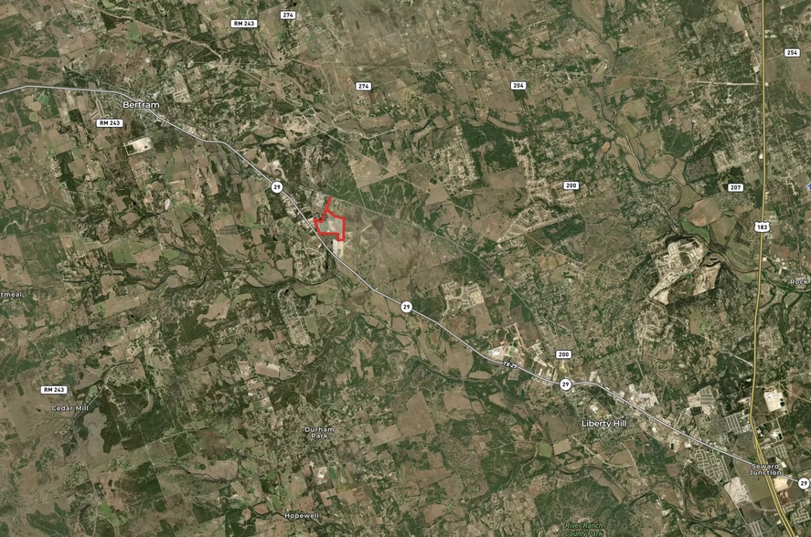 119 County Road 266, Bertram, TX for sale - Aerial - Image 3 of 4