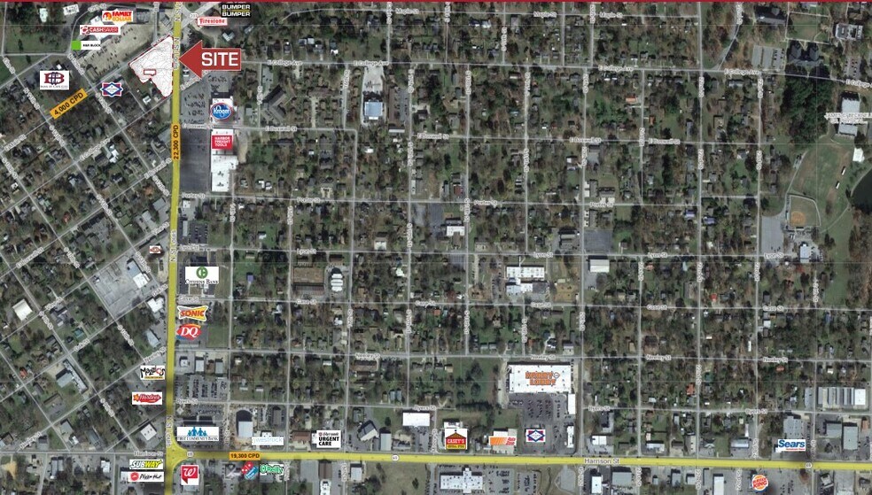 244 & 280 S. Saint Louis St, Batesville, AR à vendre - Photo du bâtiment - Image 2 de 3