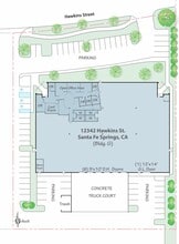 10226 Palm Dr, Santa Fe Springs, CA for lease Floor Plan- Image 1 of 1