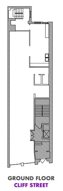 32 Cliff St, New York, NY à louer Plan d’étage- Image 1 de 1