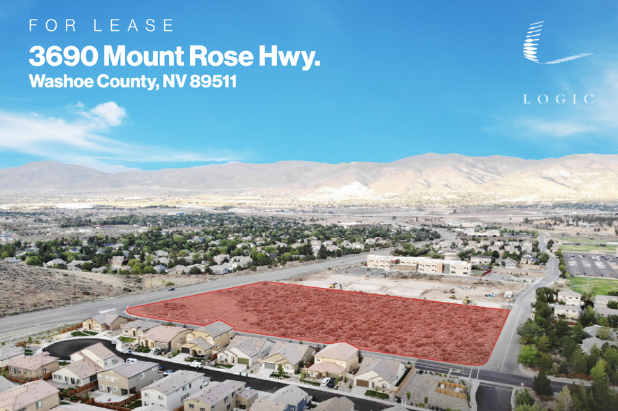 3690 Mount Rose Hwy, Reno, NV for sale - Aerial - Image 1 of 1