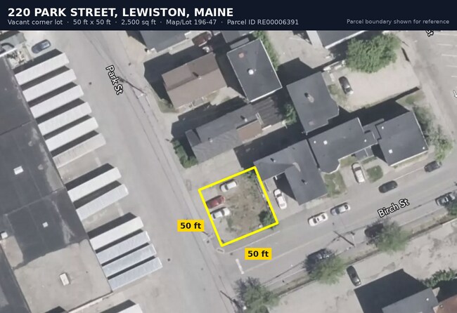 More details for 220 Park St, Lewiston, ME - Land for Sale