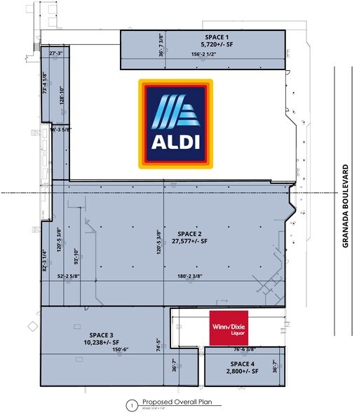 353-393 W Granada Blvd, Ormond Beach, FL à louer - Photo de construction - Image 3 de 3