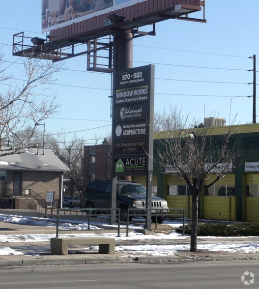 570-582 S Broadway, Denver, CO for lease - Building Photo - Image 3 of 5