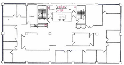 1301 8th St SW, Calgary, AB à louer Plan d’étage- Image 1 de 1