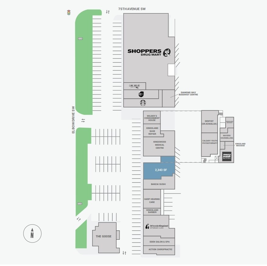 7606 Elbow Dr SW, Calgary, AB for sale Site Plan- Image 1 of 1