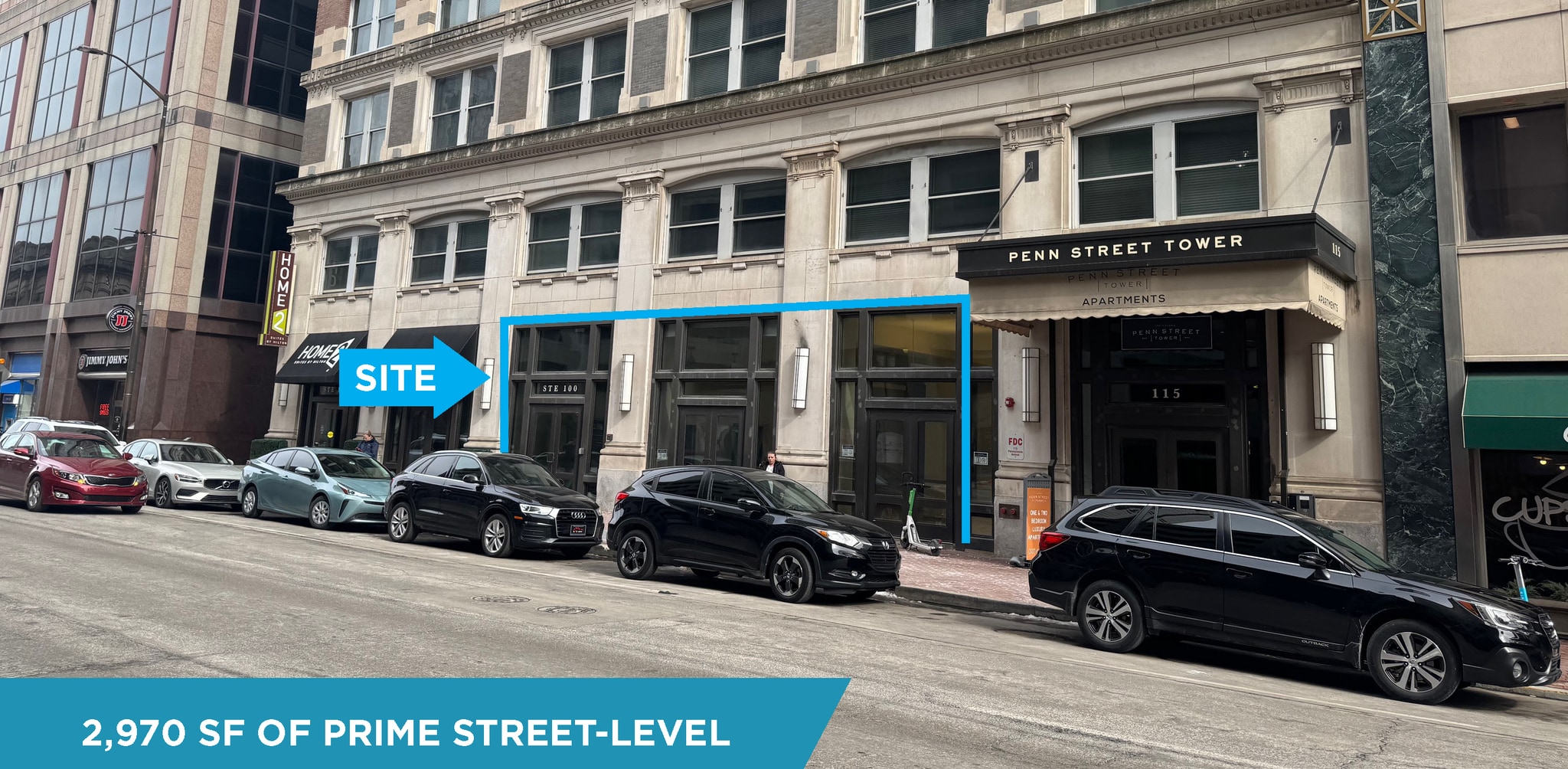 115 N Pennsylvania St, Indianapolis, IN for lease Building Photo- Image 1 of 4