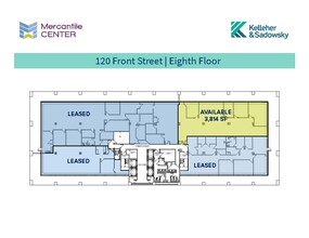 100 Front St, Worcester, MA for lease Floor Plan- Image 1 of 1