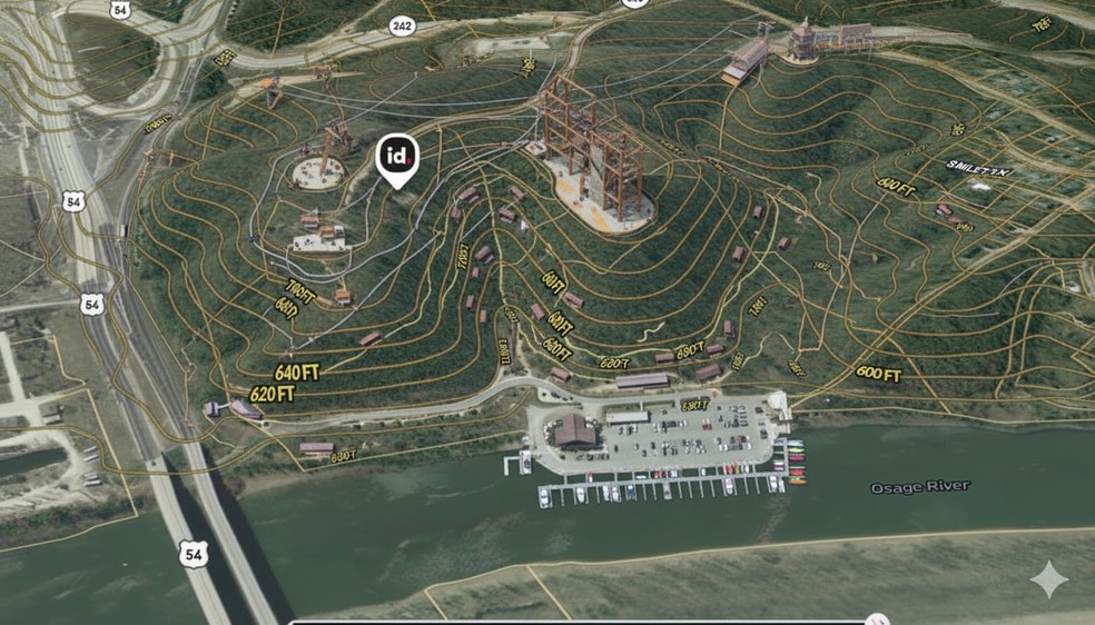 Campbell Dr, Lake Ozark, MO for sale - Aerial - Image 2 of 21