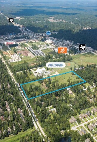 Plus de détails pour Research Forest Dr & Coe Ln, Magnolia, TX - Terrain à vendre