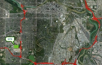 4838 Richard Rd SW, Calgary, AB - Aerial map view