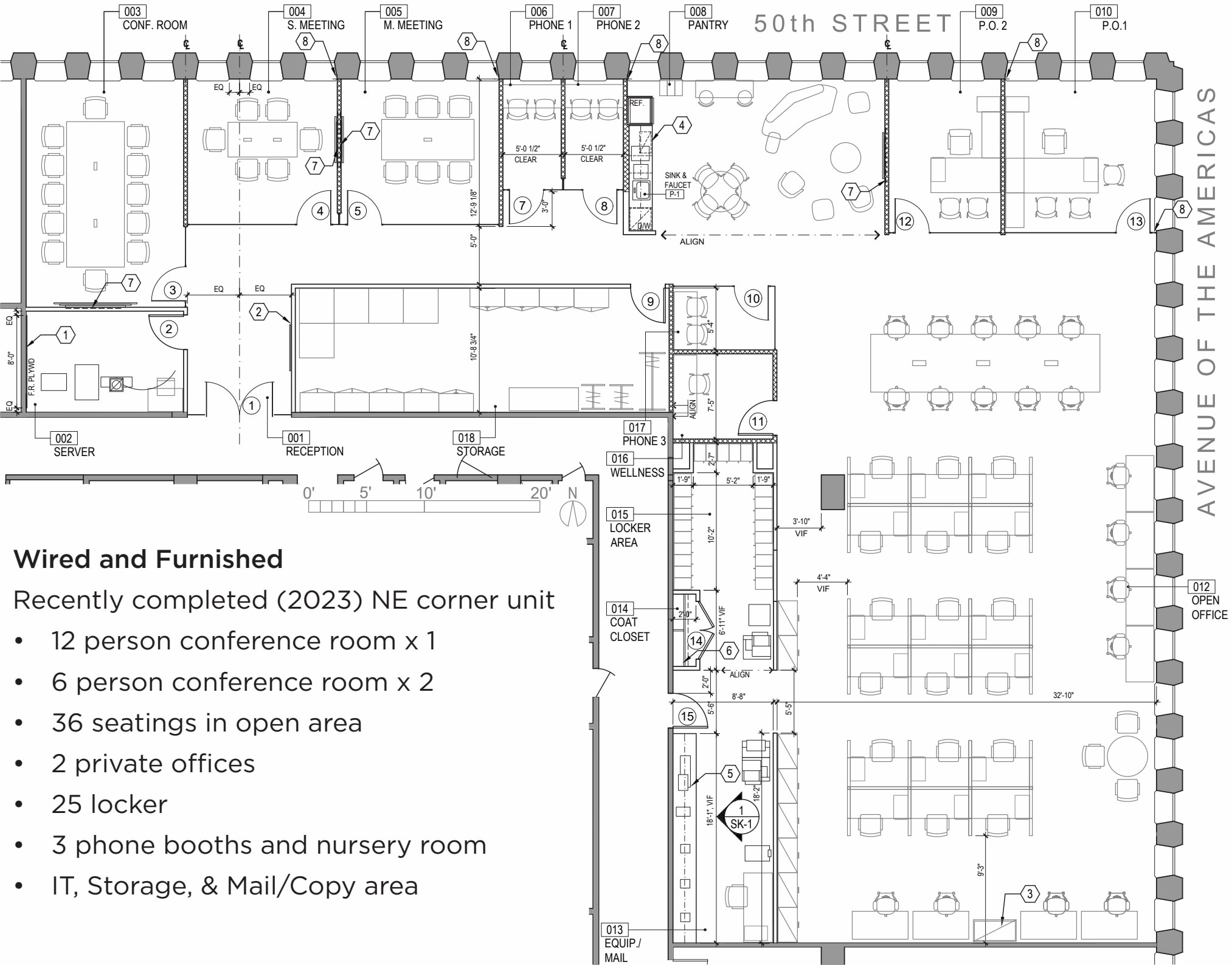 1251 Avenue of the Americas, New York, NY à louer Plan d’étage- Image 1 de 13