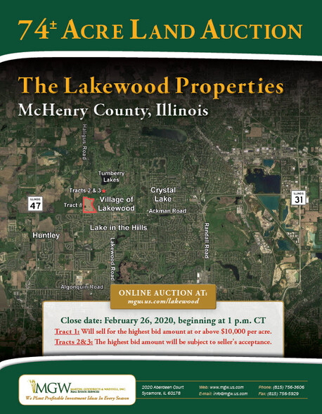 Haligus Rd, Lakewood, IL for sale - Primary Photo - Image 1 of 1