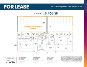 3242 S Halladay St, Santa Ana, CA for lease Floor Plan- Image 1 of 1