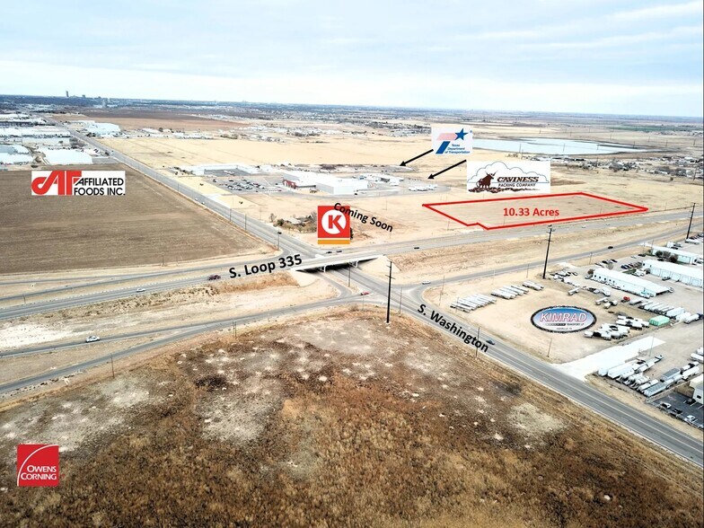 S.Loop 335 at S. Washington, Amarillo, TX for sale - Aerial - Image 2 of 2