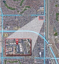3514 N Power Rd, Mesa, AZ - Aerial  map view