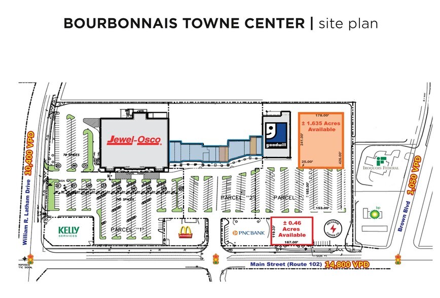569 Main St NW, Bourbonnais, IL à vendre - Plan de site - Image 2 de 3