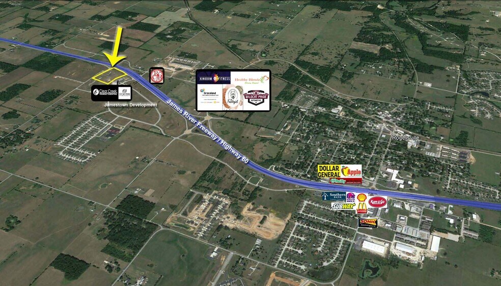 1201 W. US Highway 60, Rogersville, MO à vendre - Photo du bâtiment - Image 2 de 4