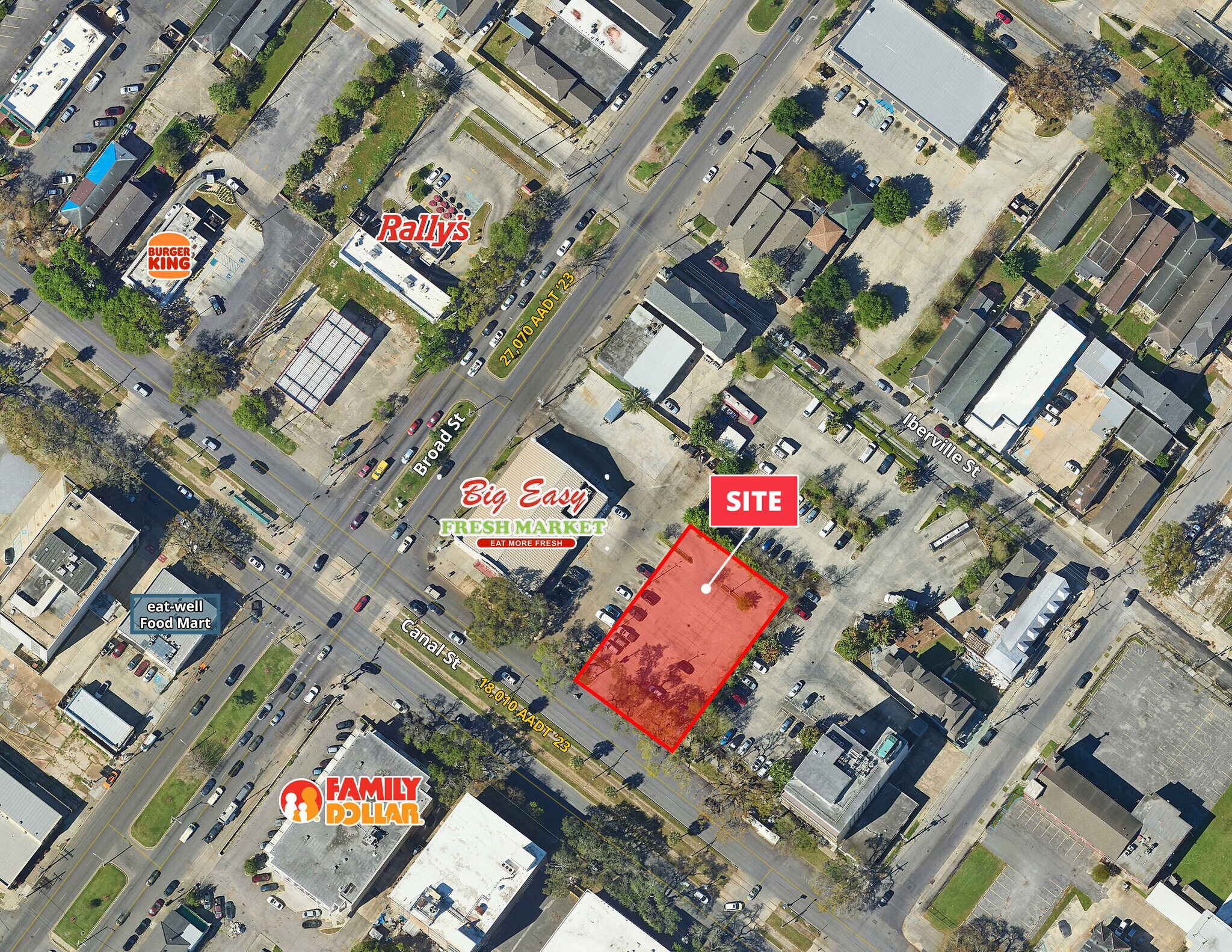 2623,2625,2529 Canal St, New Orleans, LA à vendre Photo du bâtiment- Image 1 de 2