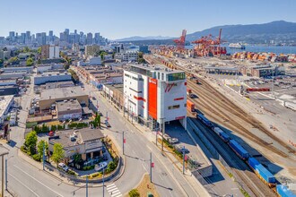 869-893 Powell St, Vancouver, BC - AÉRIEN  Vue de la carte