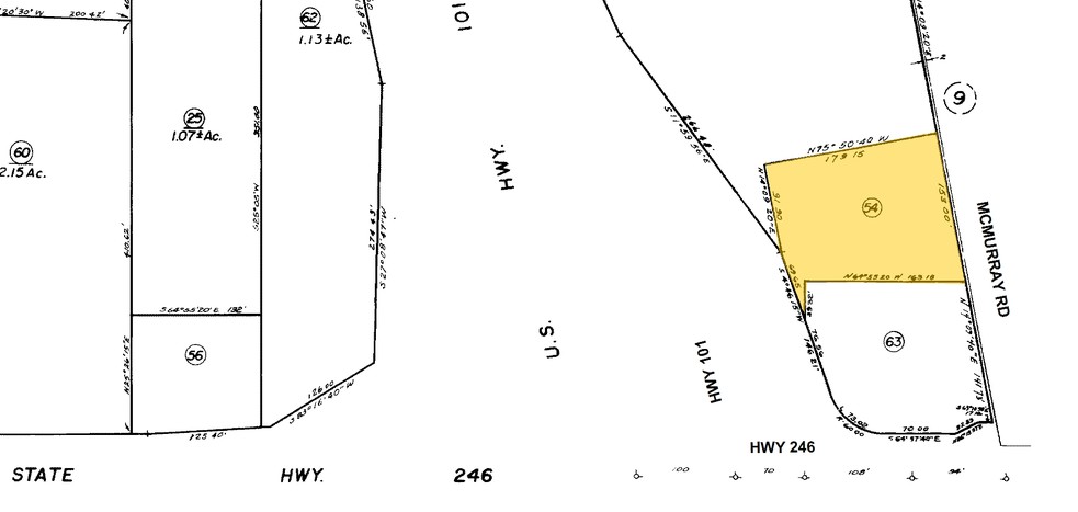 321 Mcmurray Rd, Buellton, CA à louer - Plan cadastral - Image 2 de 6