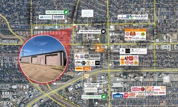 3540 Oak Forest Dr, Houston, TX - AERIAL  map view