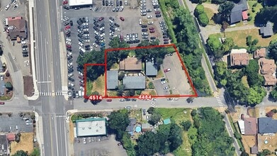 4484 SE Boardman Ave, Milwaukie, OR - Aerial map view
